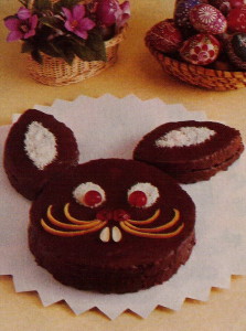 bunny chocolate cake